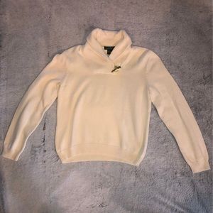 Cream Colored Ralph Lauren Sweater